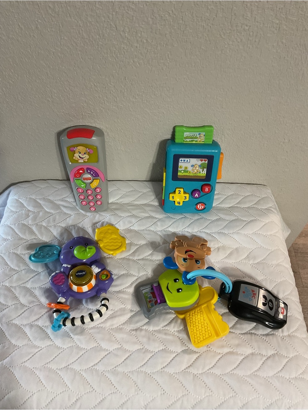 Fisher-Price Multi-Color Learning Phone & Key Toy Set - Picture 2 of 5